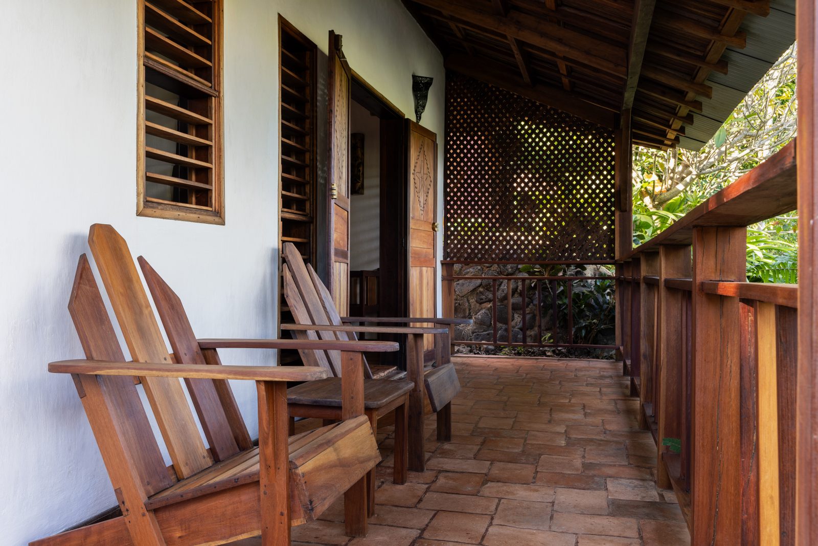 Ravinala Bungalow garden view